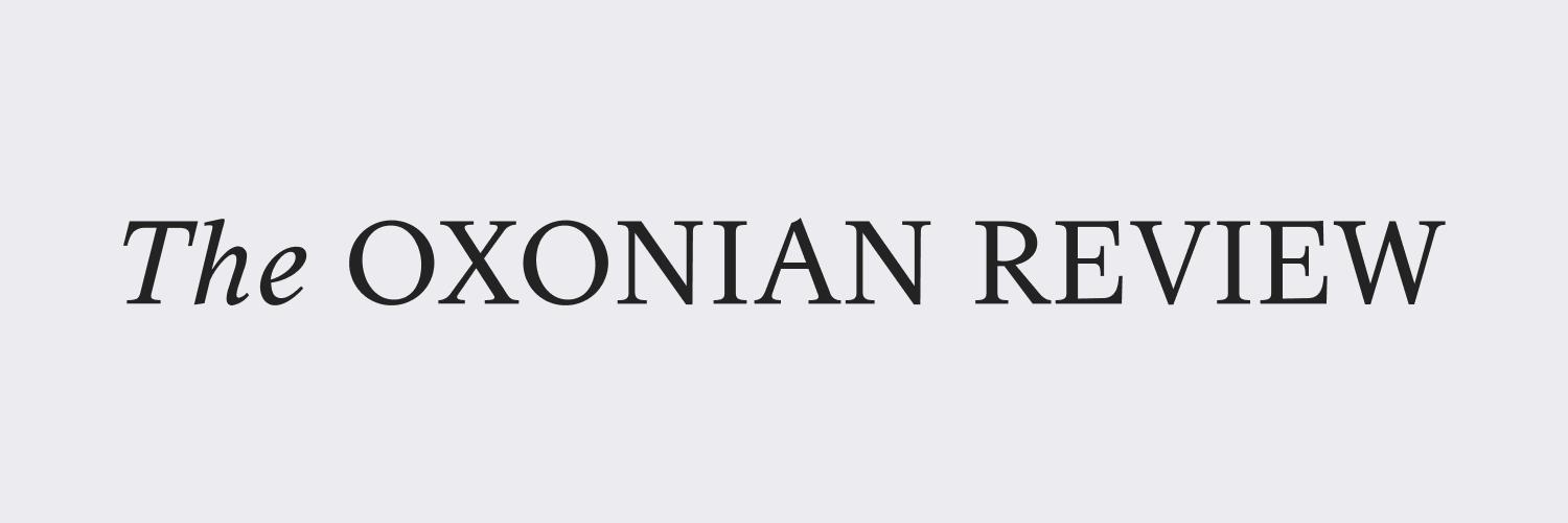 The Oxonian Review's banner