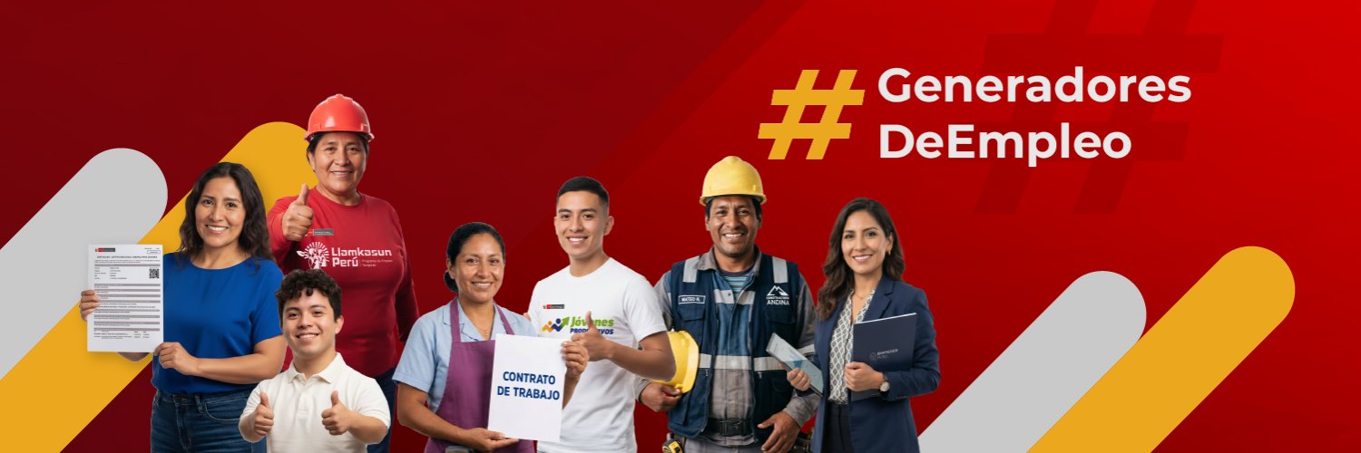 Ministerio de Trabajo y Promoción del Empleo banner