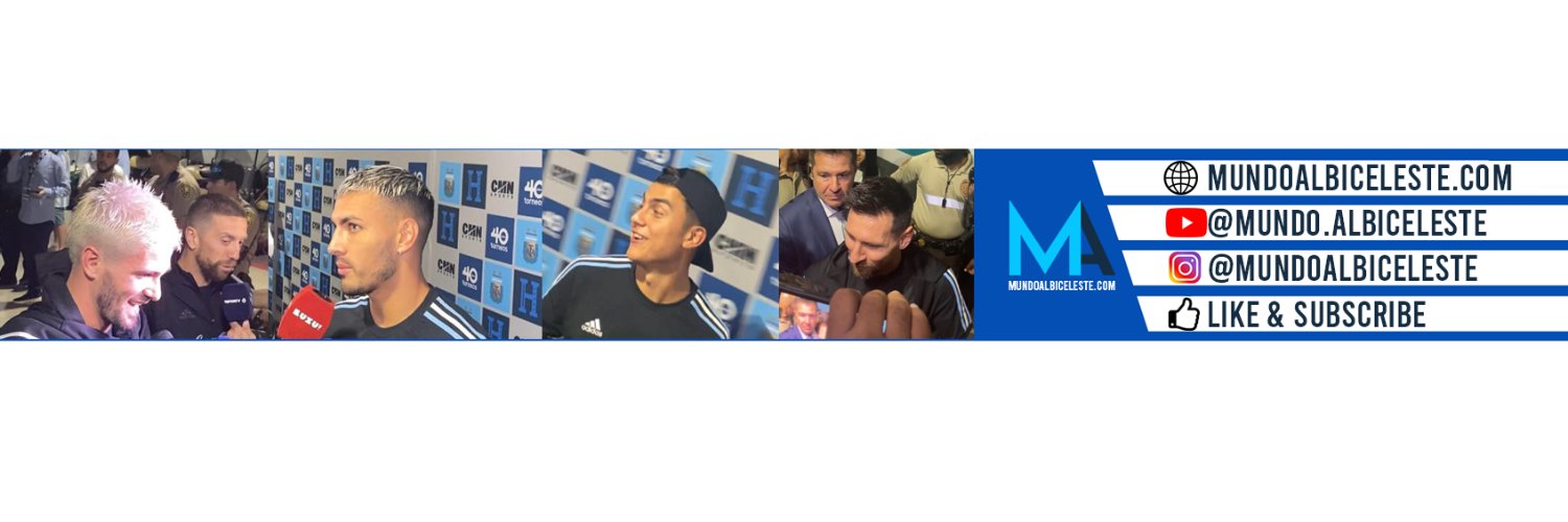 Mundo Albiceleste ⭐🌟⭐🇦🇷's banner