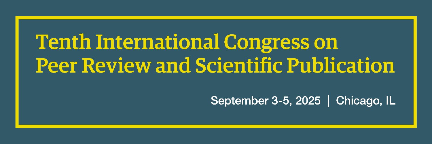 Peer Review Congress #PRC10's banner