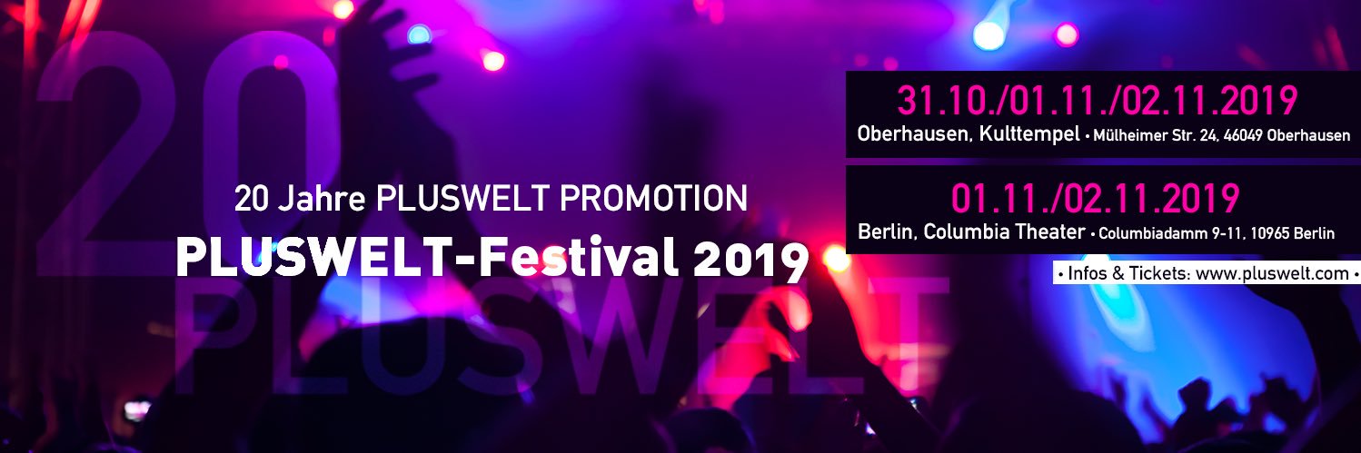 PLUSWELT PROMOTION banner