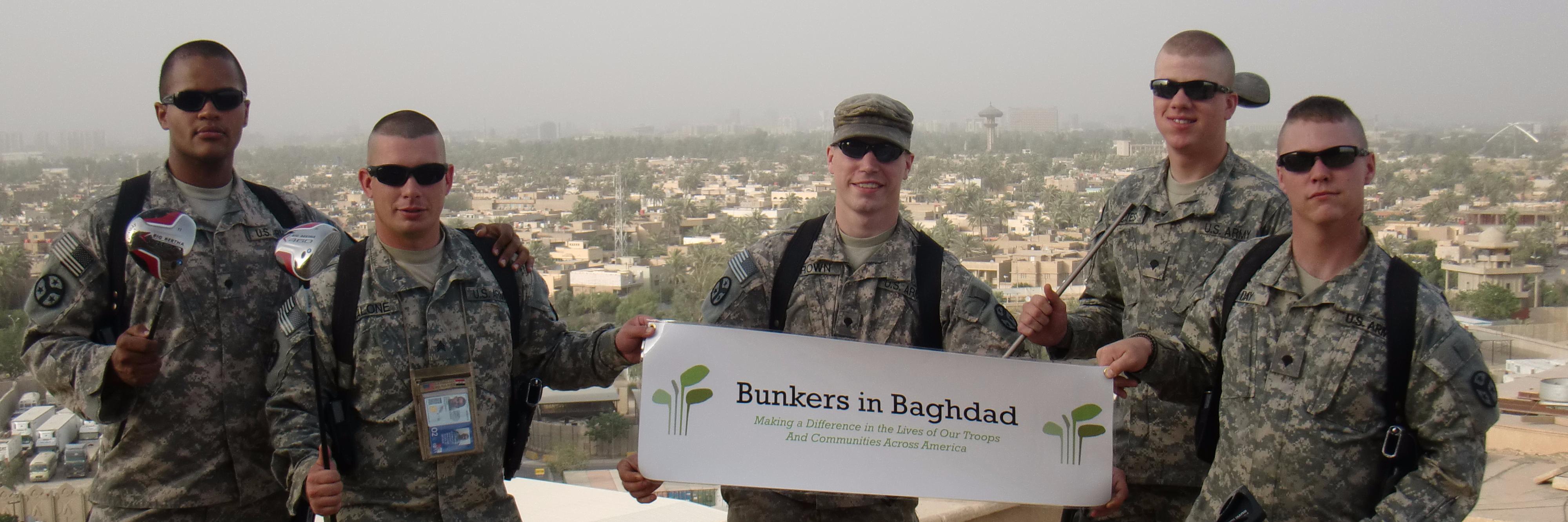 Bunkers in Baghdad banner