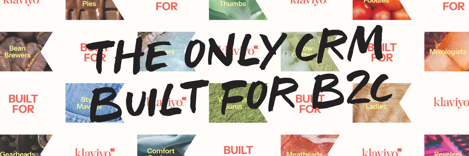 Klaviyo's banner