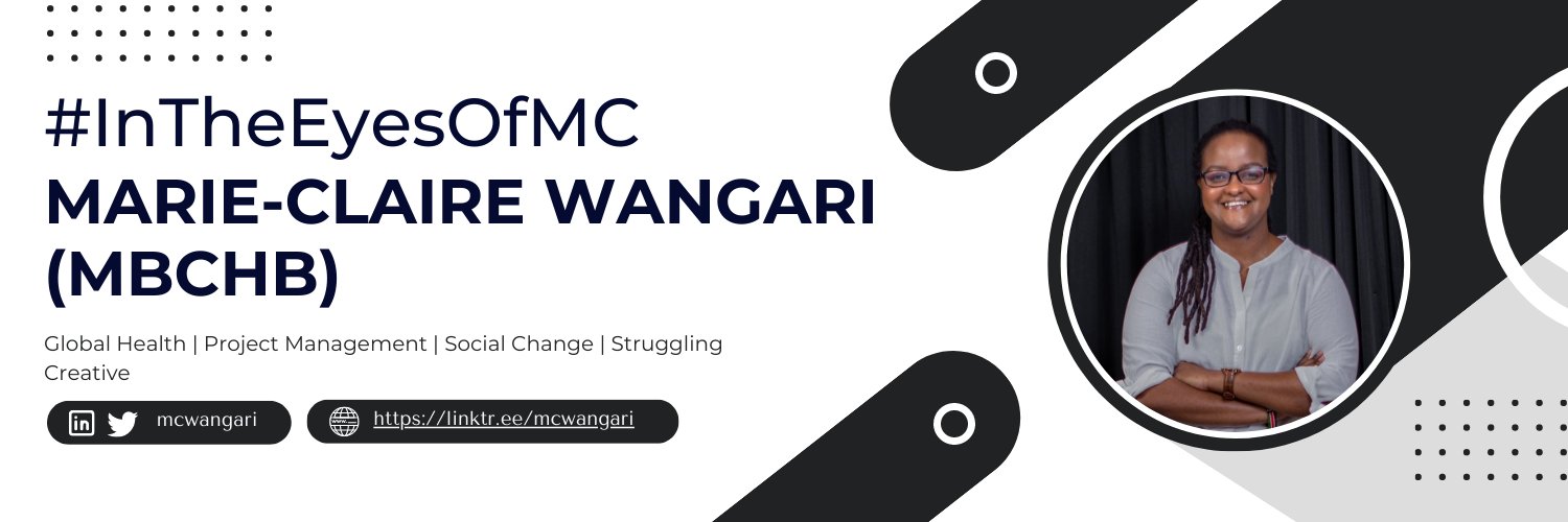 Marie-Claire (MC) Wangari #InTheEyesOfMC banner