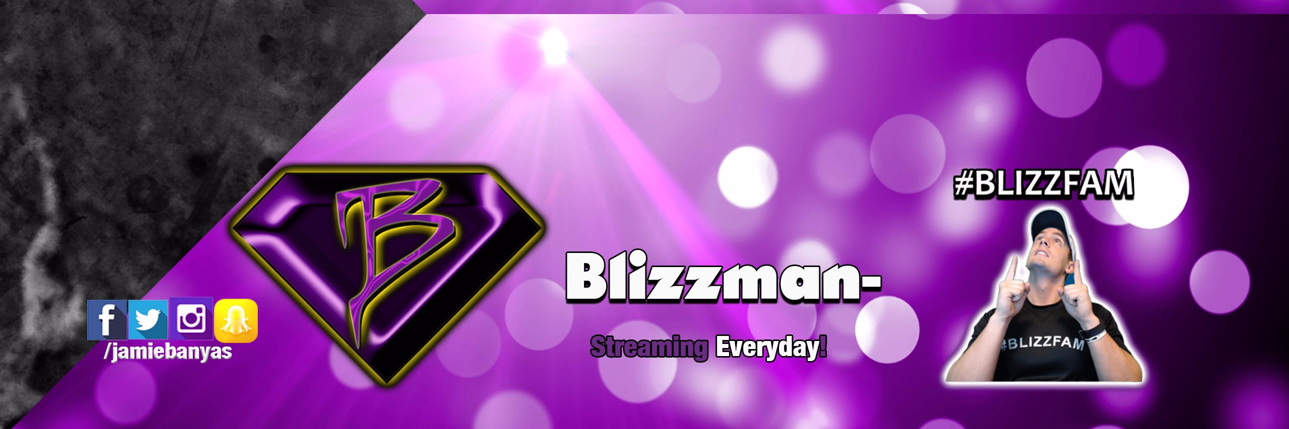 BlizzmanLive's profile banner image