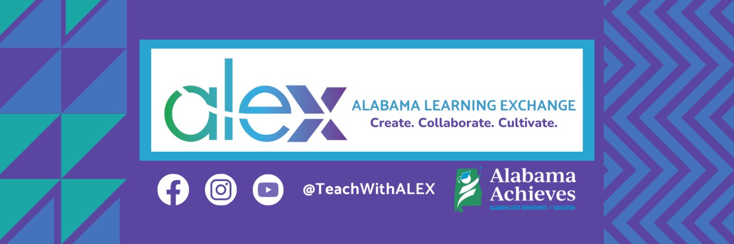 Alabama Learning Exchange 🍎 ALEX banner