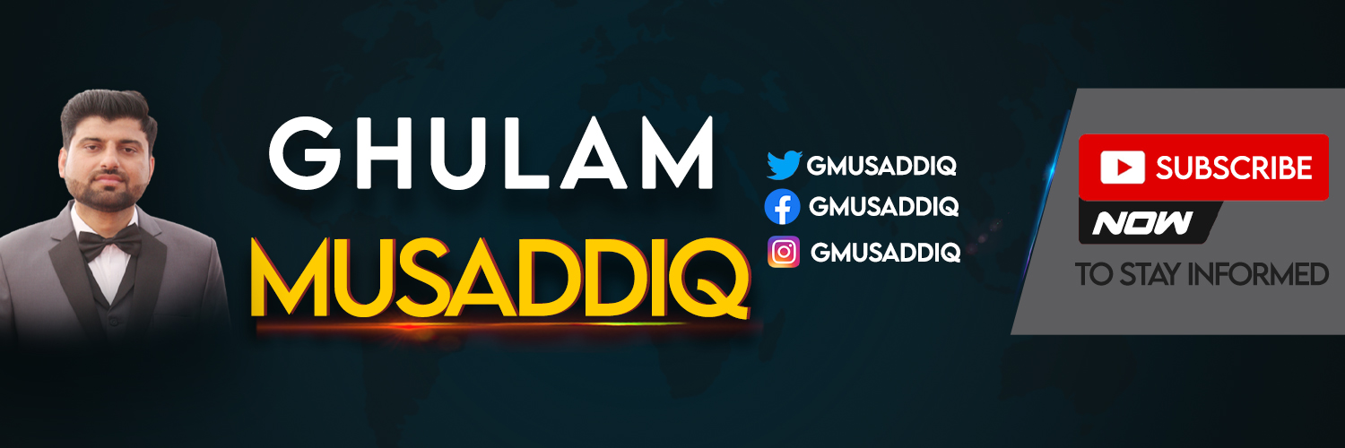 Ghulam Musaddiq banner
