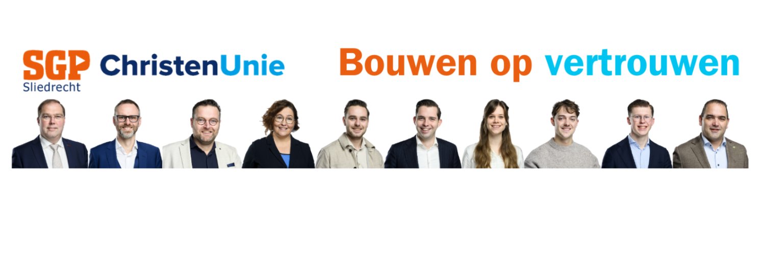 SGP-ChristenUnie Sliedrecht banner