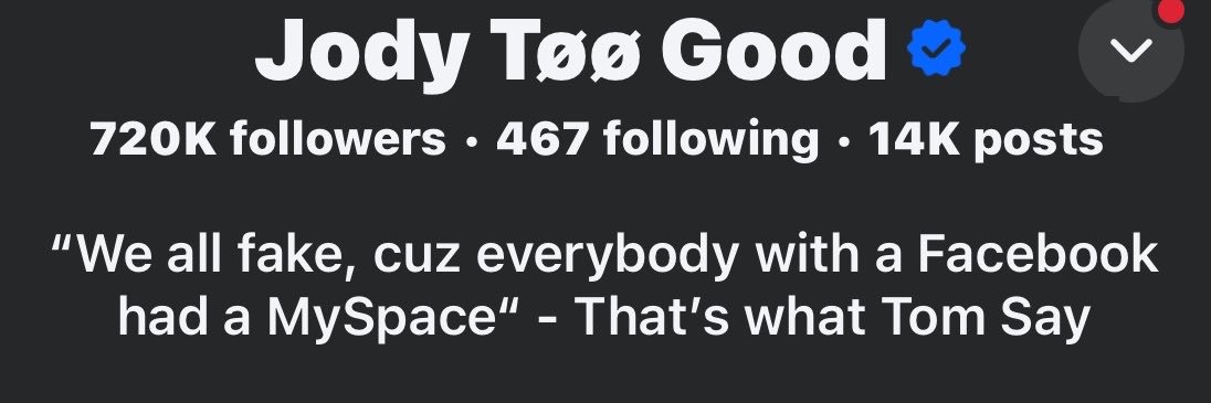 1Jody2Good's profile banner image