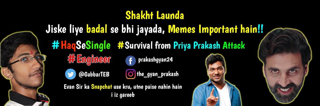GabbarTEB's profile banner image