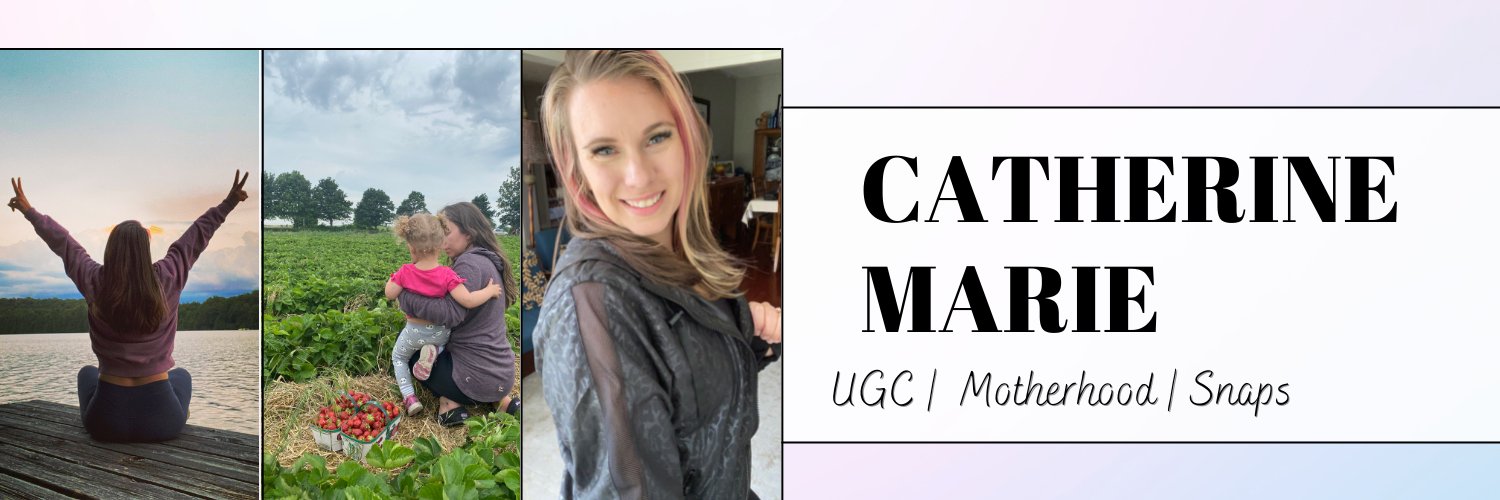 Catherine Marie Motherhood & UGC banner