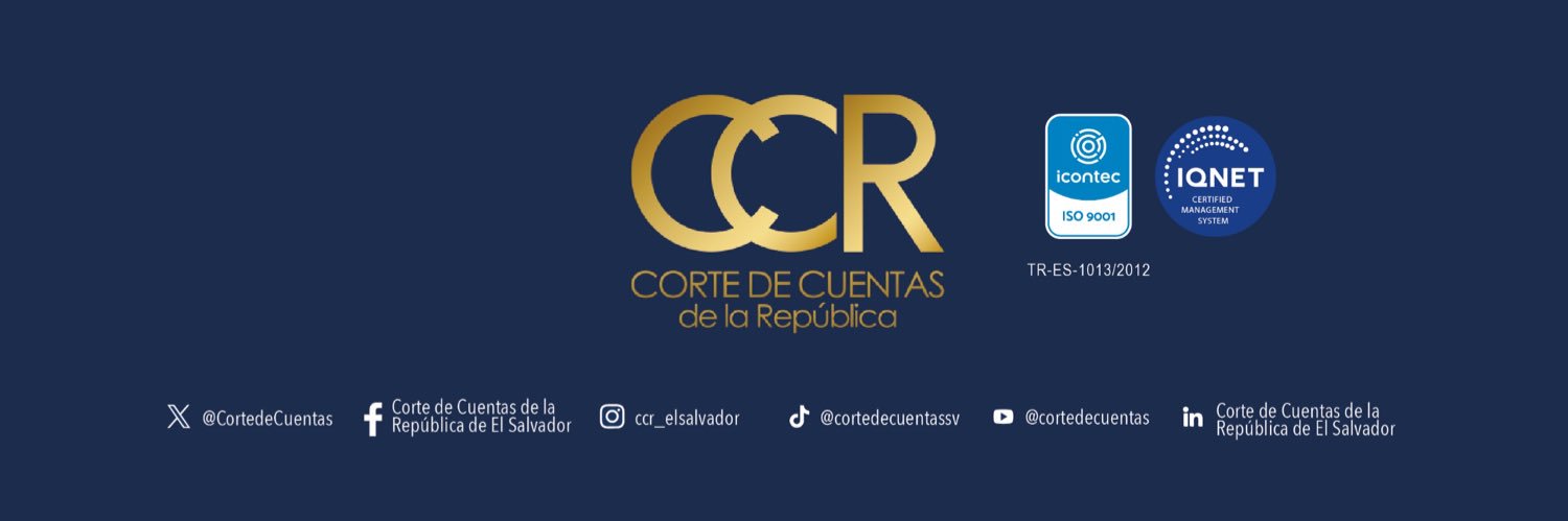 Corte de Cuentas de la República banner