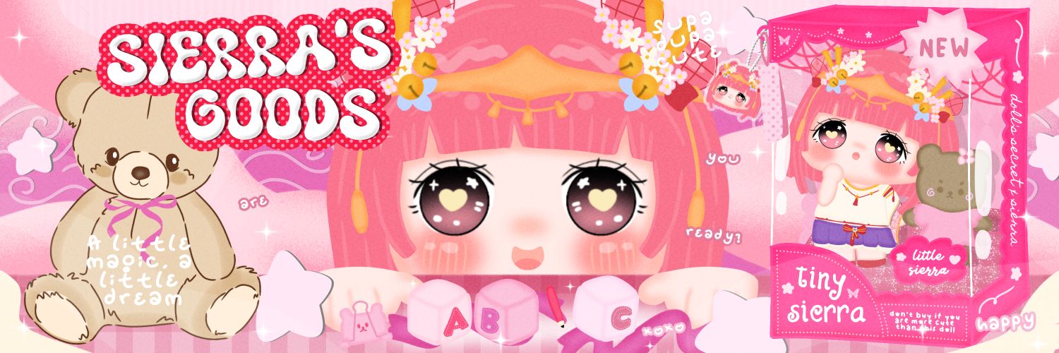 sierra | no dm pwease:3 banner