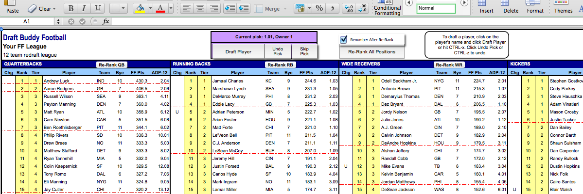 Draft Buddy / Mike MacGregor banner