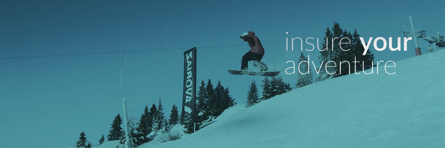 Snowcard banner