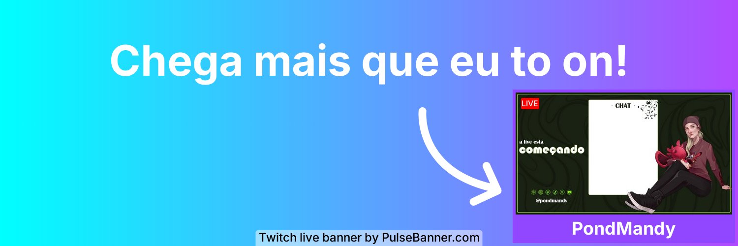 Pond, Mandy Pond♿️🎮 banner