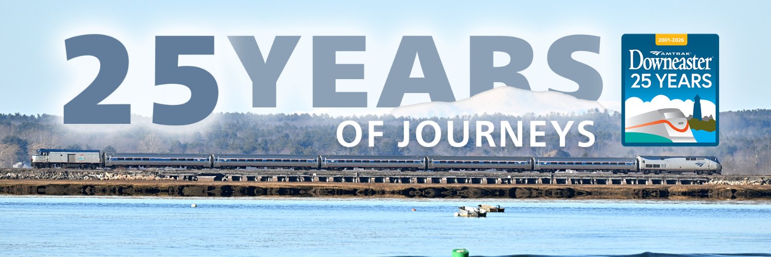Amtrak Downeaster banner