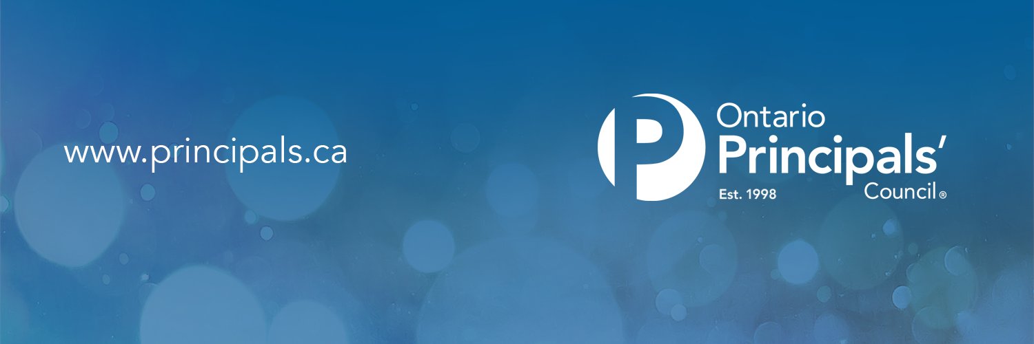 Ontario Principals' Council banner