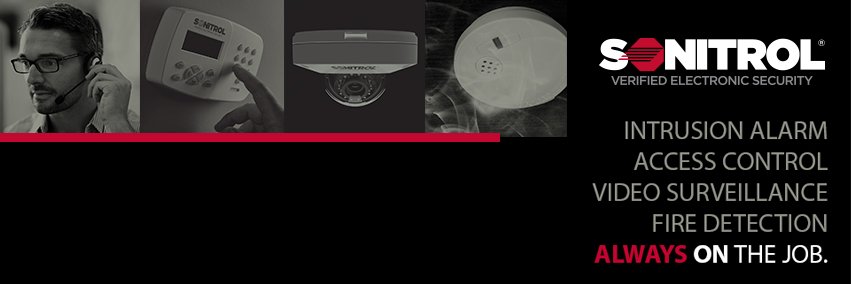 Sonitrol Security banner