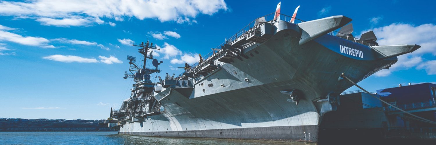 Intrepid Museum's banner