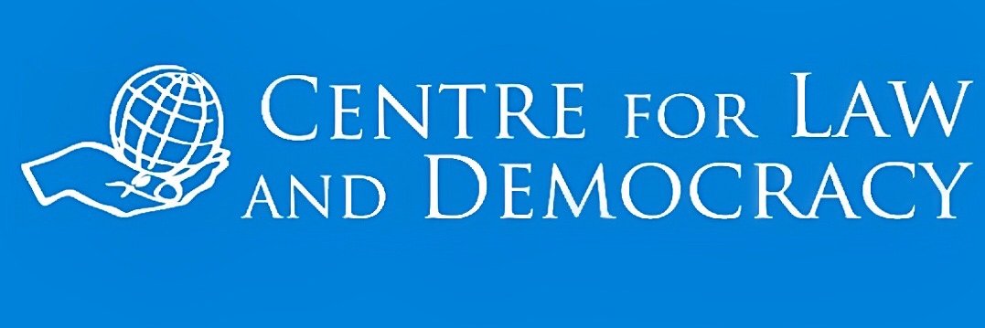 Centre for Law and Democracy's banner