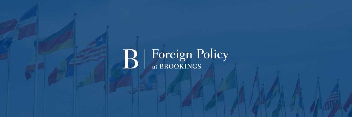 Brookings Foreign Policy Profile Banner