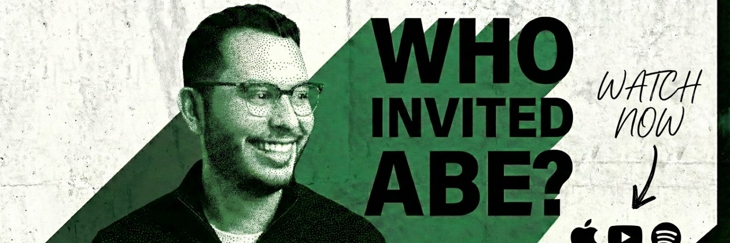 WhoInvitedAbe's profile banner image