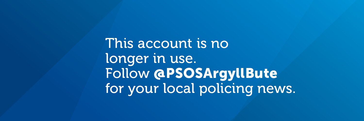 Oban Police banner