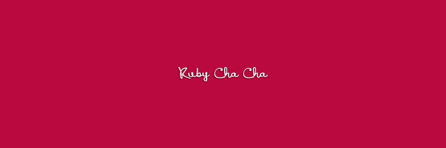 rubychacha's profile banner image