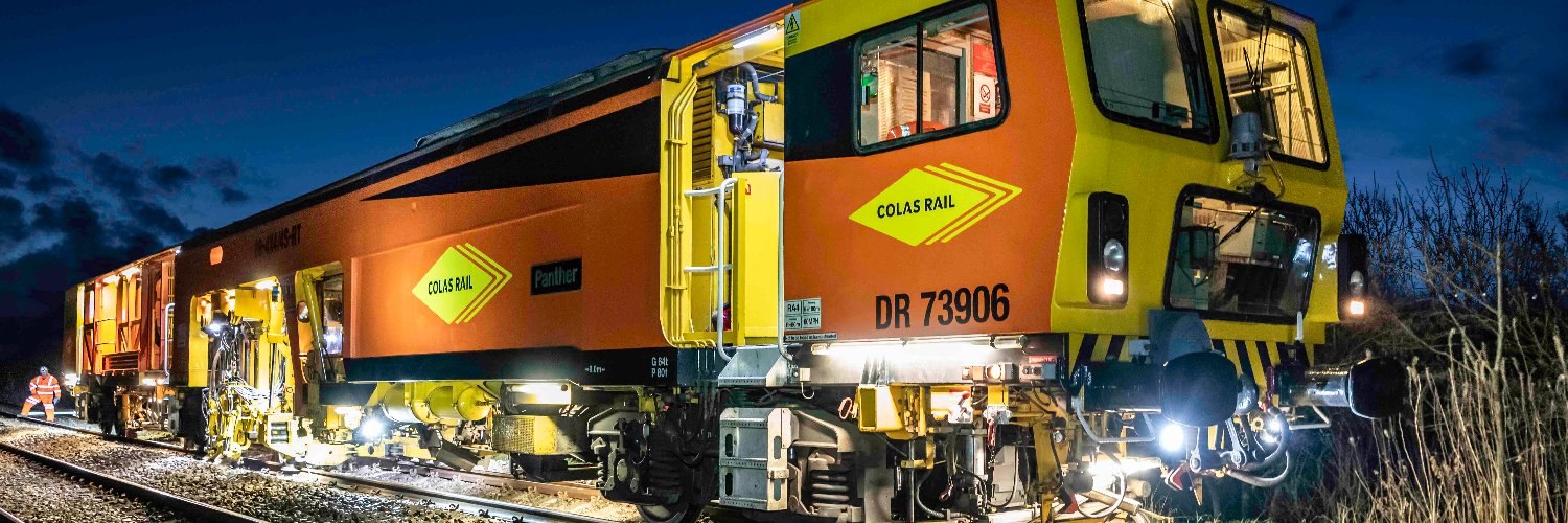 Colas Rail UK banner