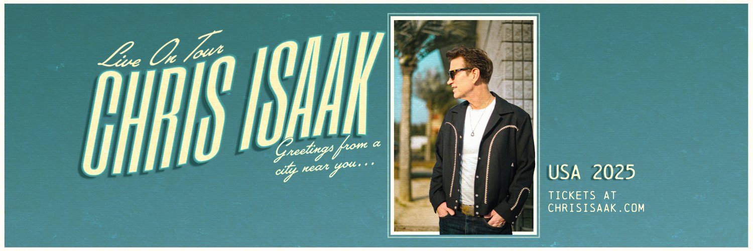 Chris Isaak's banner