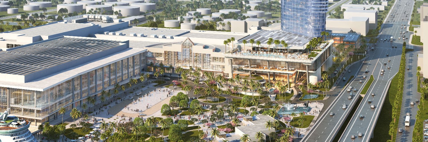 Broward County Convention Center banner