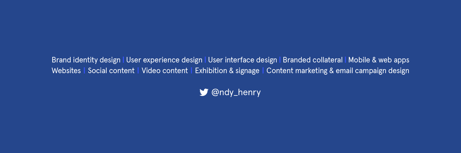 ndy_henry's profile banner image