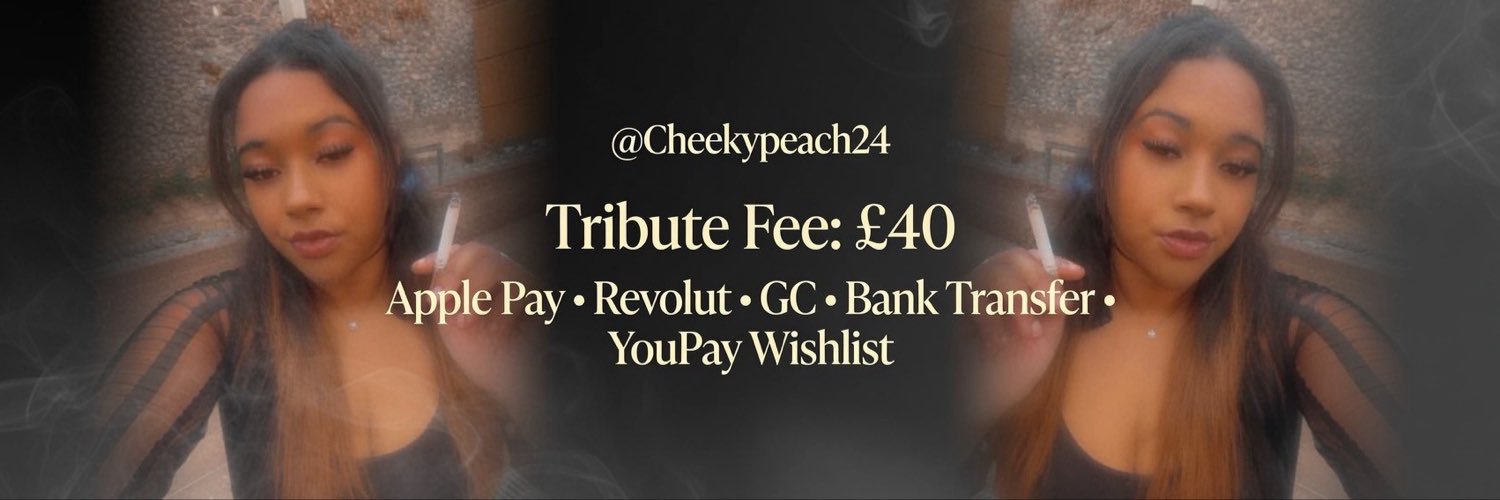 Cheekypeach24's profile banner image