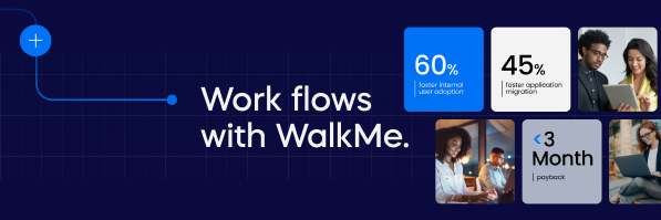 WalkMe banner