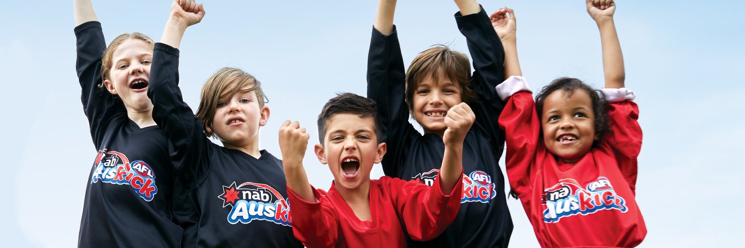 NAB AFL Auskick banner