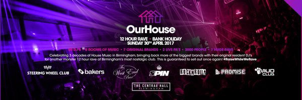 OurHouseRave Profile Banner