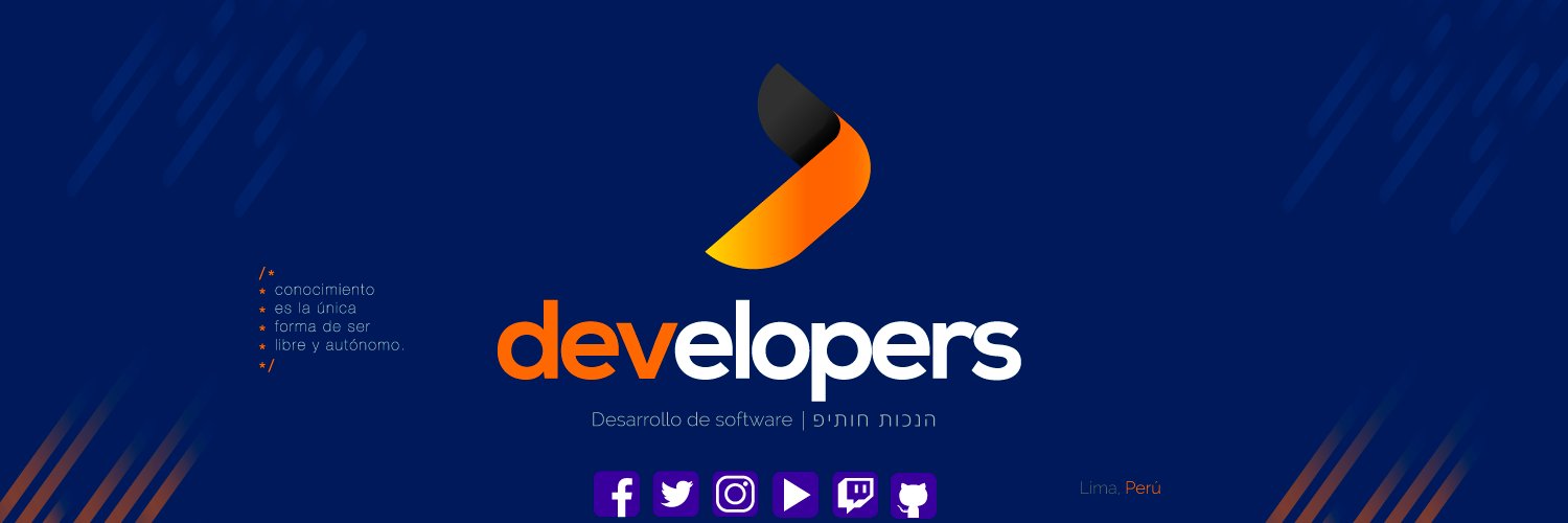 d3v3lopers's profile banner image