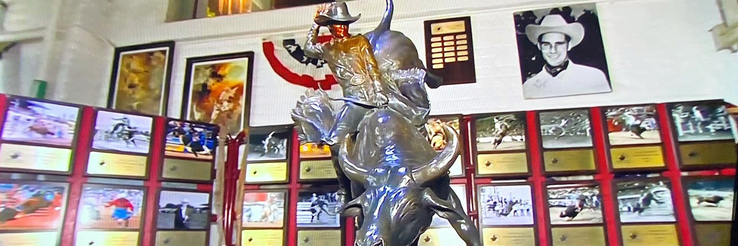 The Bull Riding Hall of Fame banner