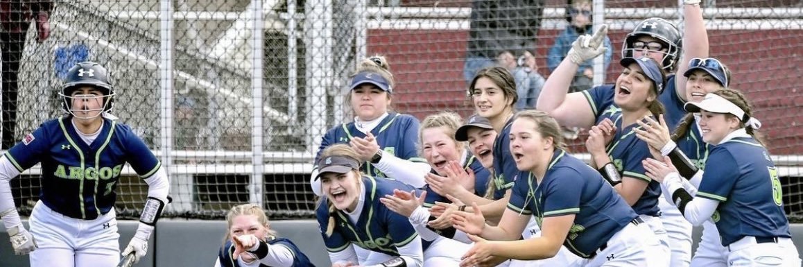UP Softball banner