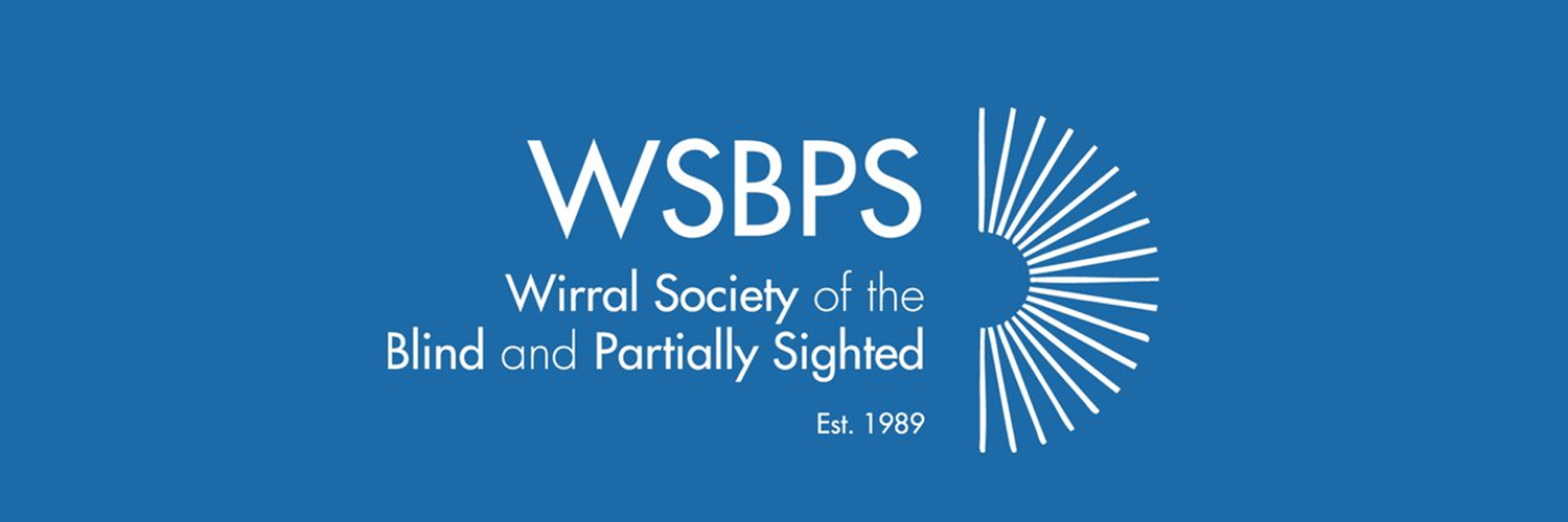 Wirral Society of the Blind and Partially Sighted banner