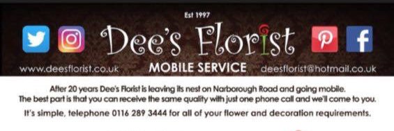 deesflorist's profile banner image