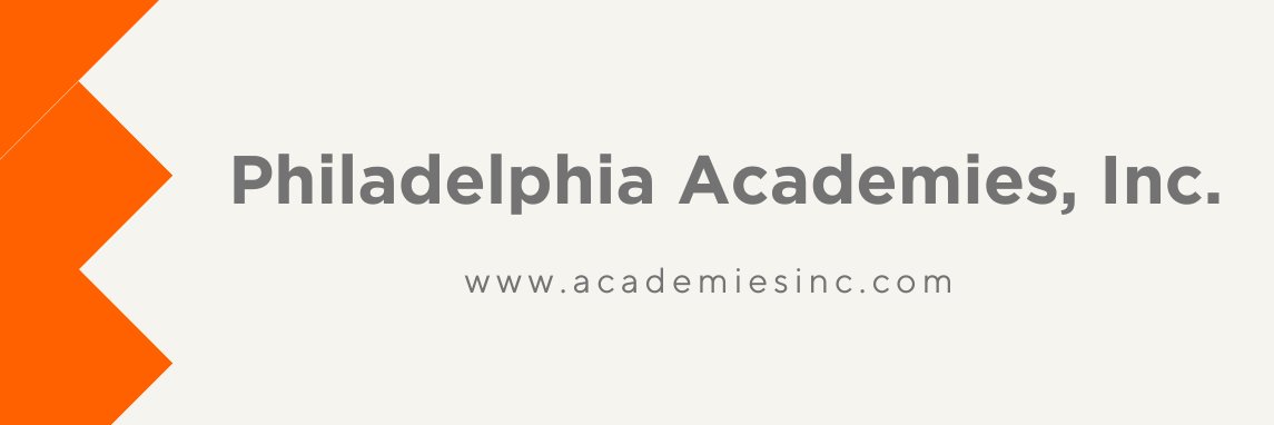Philadelphia Academies Inc. banner
