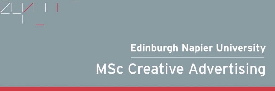 MSc CREATIVE ADVERTISING banner