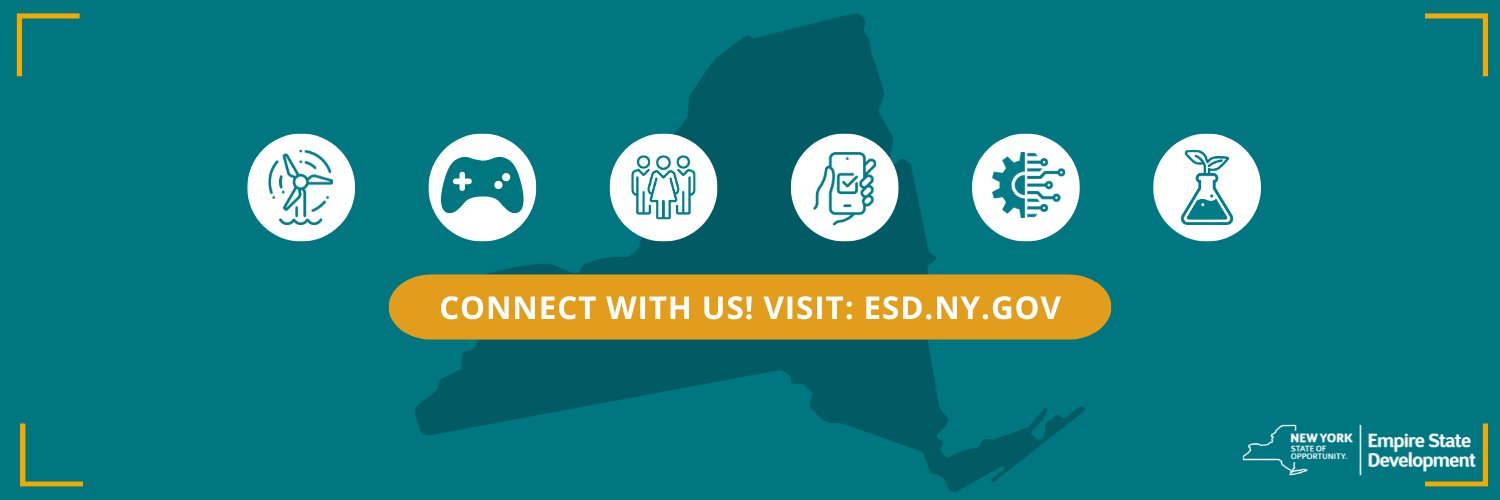 Empire State Development's banner