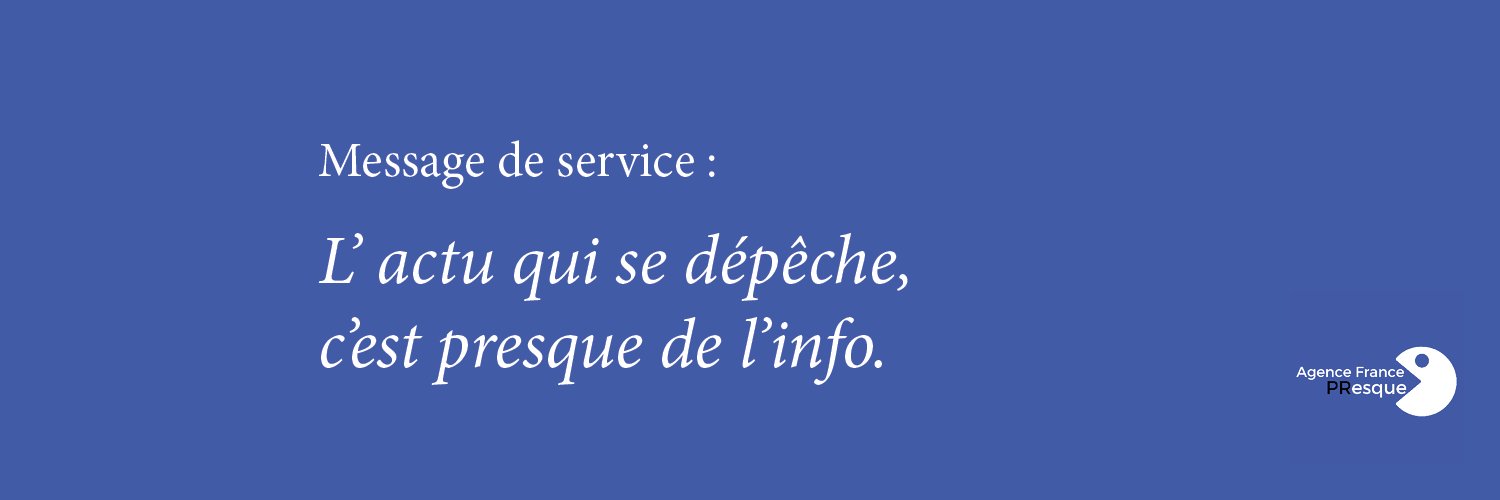 agencefrancePRESQUE banner