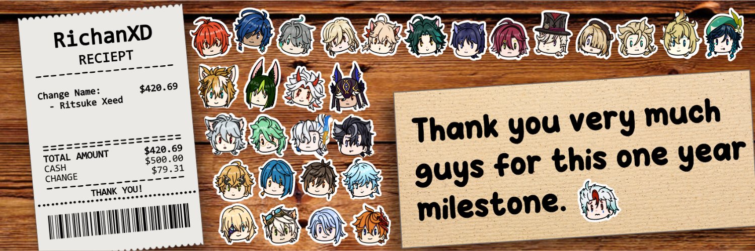 RitsukeXD's profile banner image
