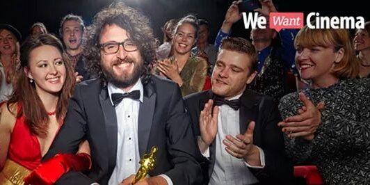 We Want Cinema NL banner