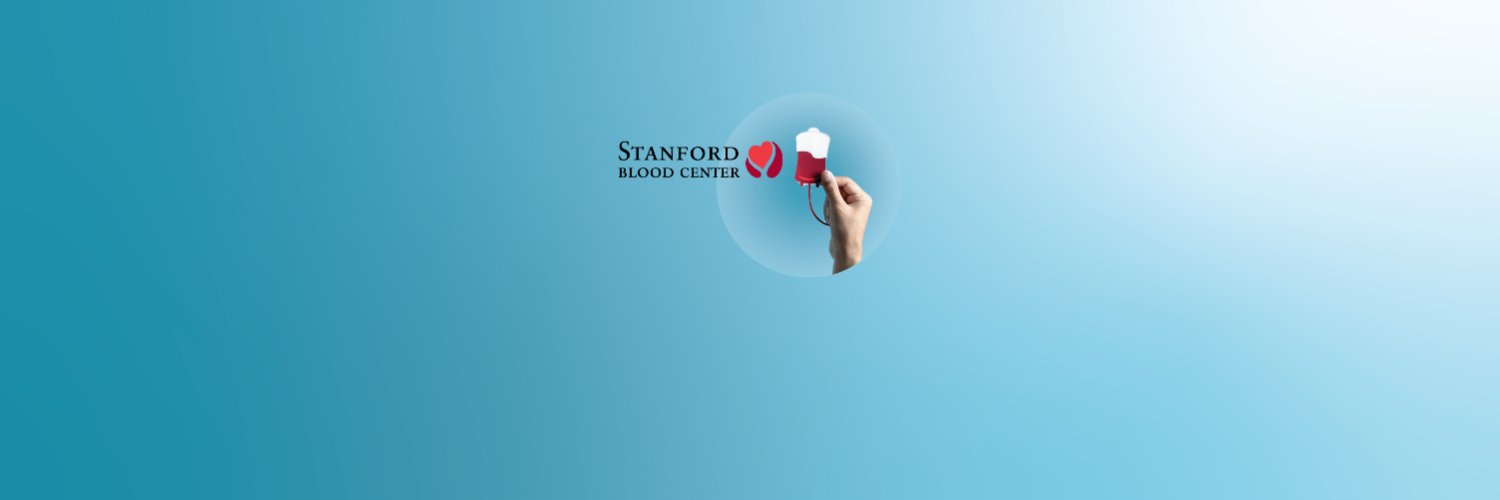 Stanford Blood Center's banner