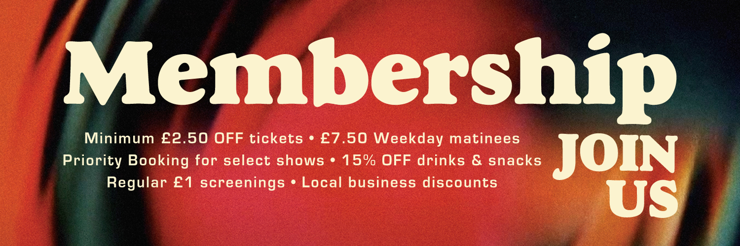 Prince Charles Cinema's banner